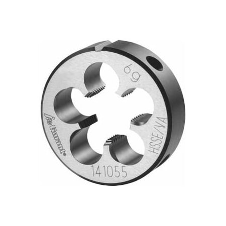 Garant M18X1 HSS-E Round Die, Closed/Pre-Slit Form 141055 18X1